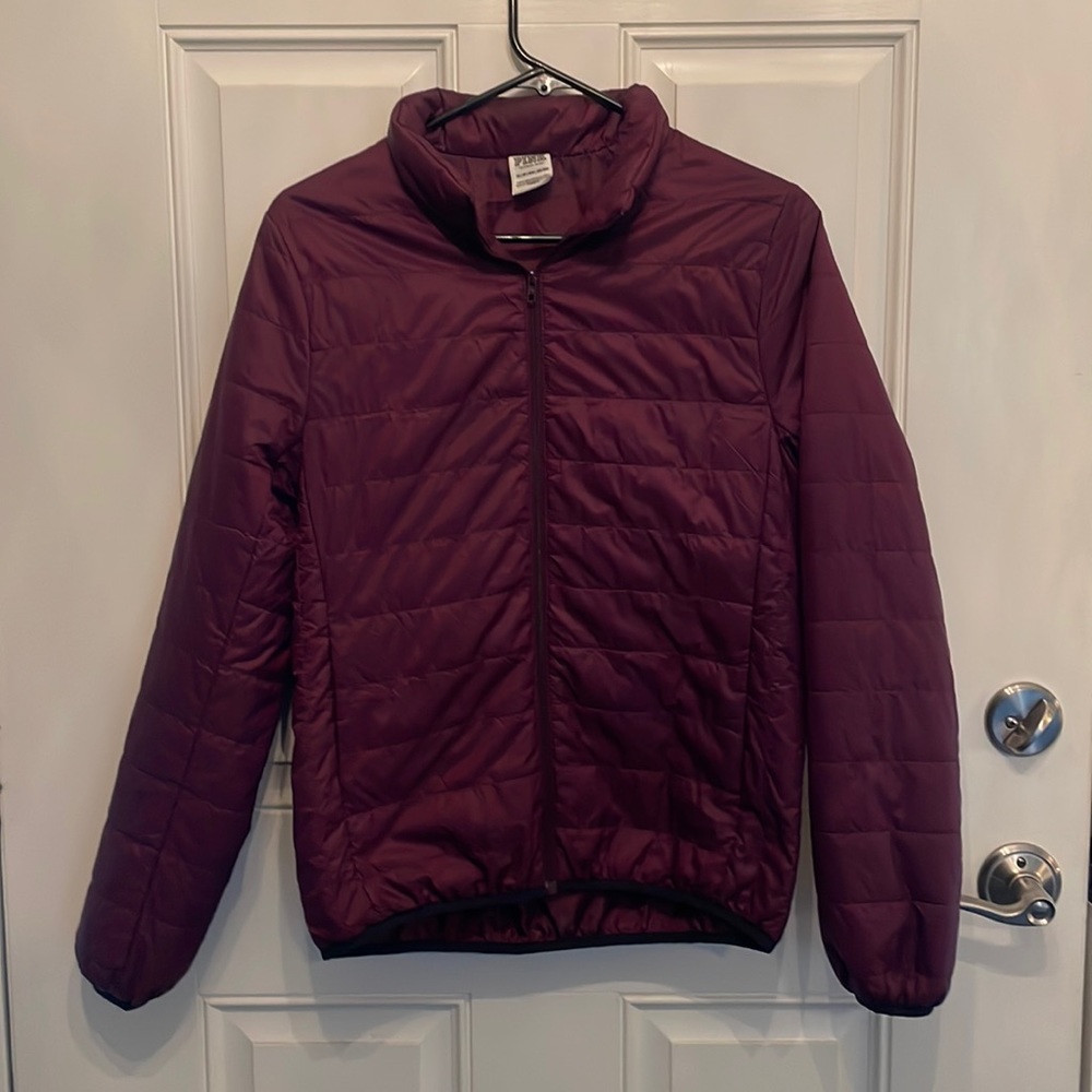 Purple XS women’s fall puffer jacket